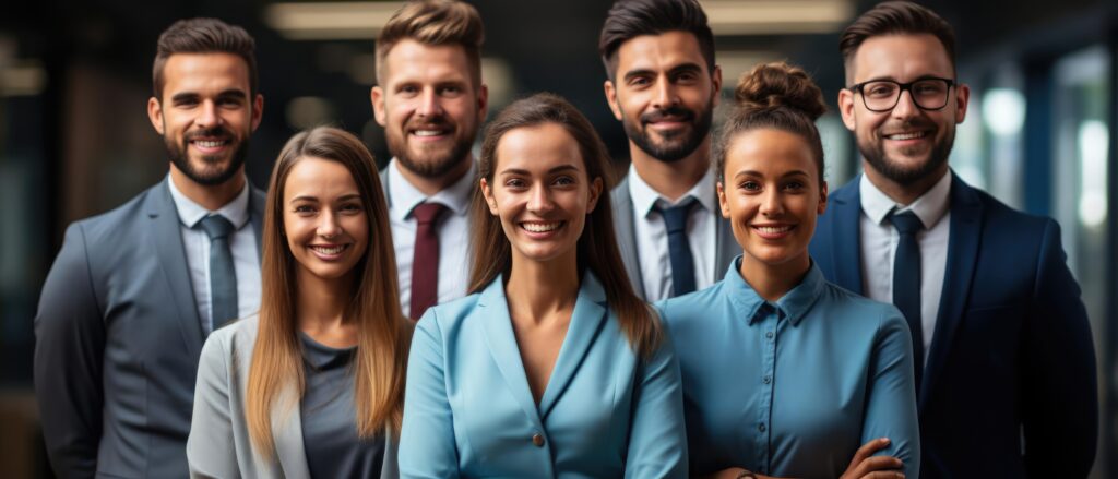 elite business team for executive clients for website banner background
